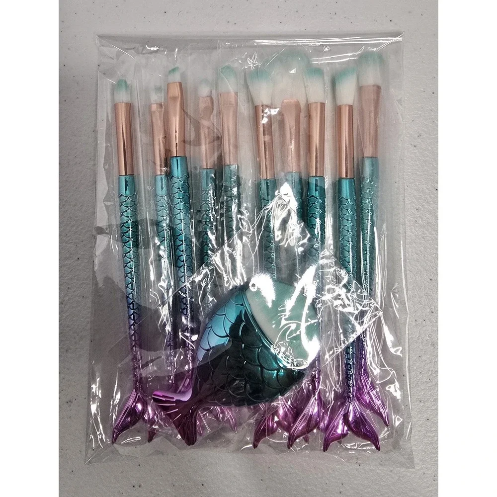 11 PCS Kids Makeup Brushes Set for Girls‎ Cute Tween Teen Girl Gift Trendy NEW